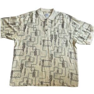 Tommy Bahama Silk Polo Shirt Size L